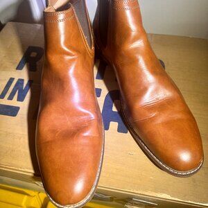 Dexter Mens Brown Leather Round Toe Lace Up Ankle Chukka Boots Size US 13  hacha